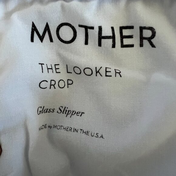 Mother The Looker Crop In Glass Slipper Size 28 - Picture 16 of 16